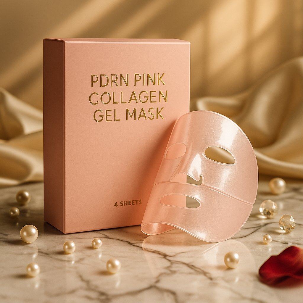 Medicube PDRN Pink Collagen Gel Mask (4-in-1 Box)