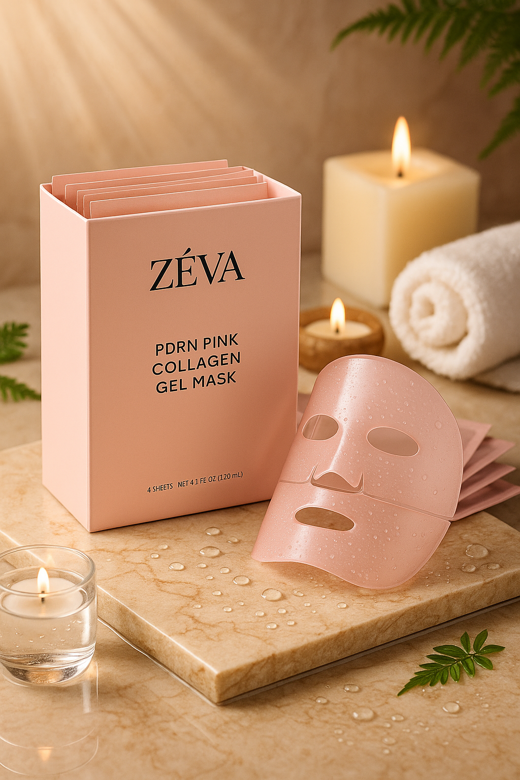 Medicube PDRN Pink Collagen Gel Mask (4-in-1 Box)
