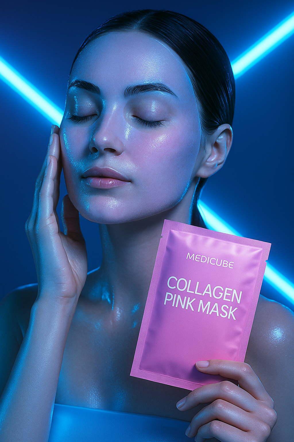 Medicube PDRN Pink Collagen Gel Mask (4-in-1 Box)